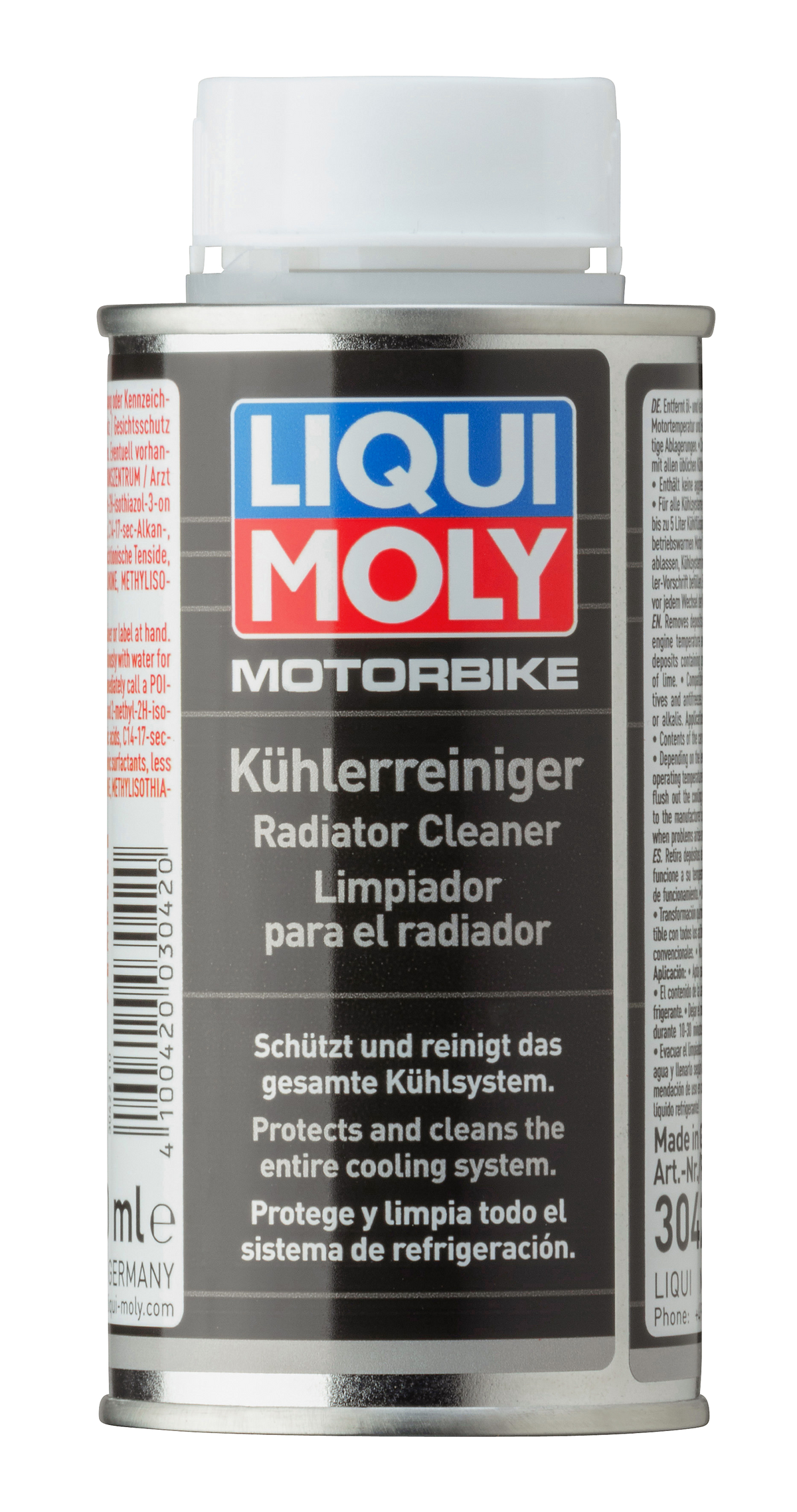 Liqui Moly Motorbike Radiator Cleaner 150ml bottle with label, designed for motorcycle cooling system maintenance.