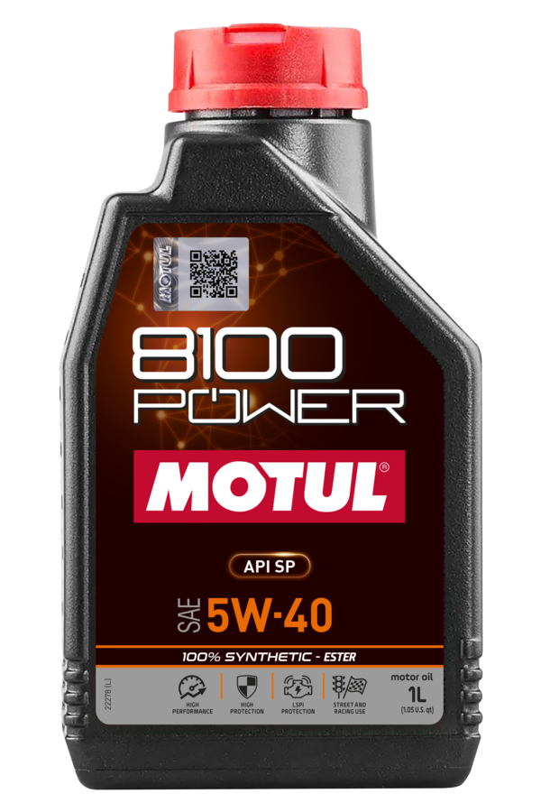 Motul 8100 Power 5W-40 Engine Oil