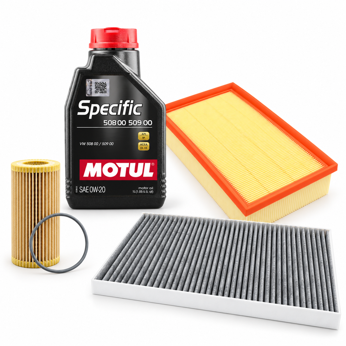 VW Golf Mk8 GTI DNPA Major Service Kit – 0W-20 – selected components