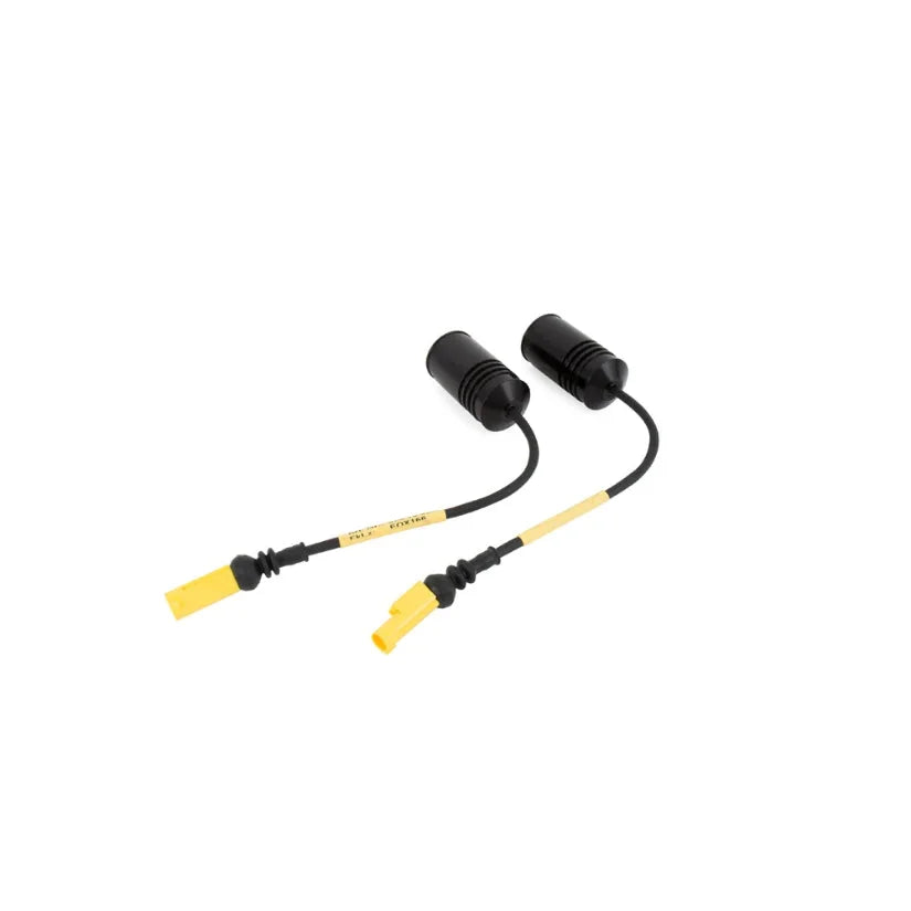 Ohlins Road & Track Coilovers DFV 1-way for BMW M3 F80, M4 F82, M4 CS, and M4 Competition, TUV approved, shown installed.