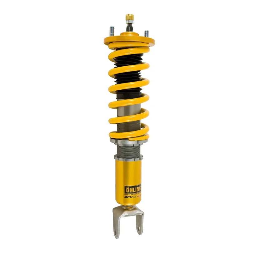 Ohlins Road & Track Coilovers DFV 1-way for Honda S2000 AP1 AP2 99-09, TUV approved, shown on vehicle with adjustable shocks