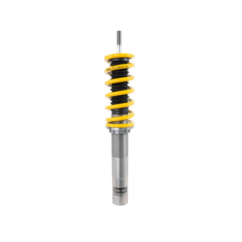 Ohlins Road & Track Coilovers DFV 1-way for Porsche 911 996 Carrera 2 1998-2006, TUV approved, showing coilover suspension components.