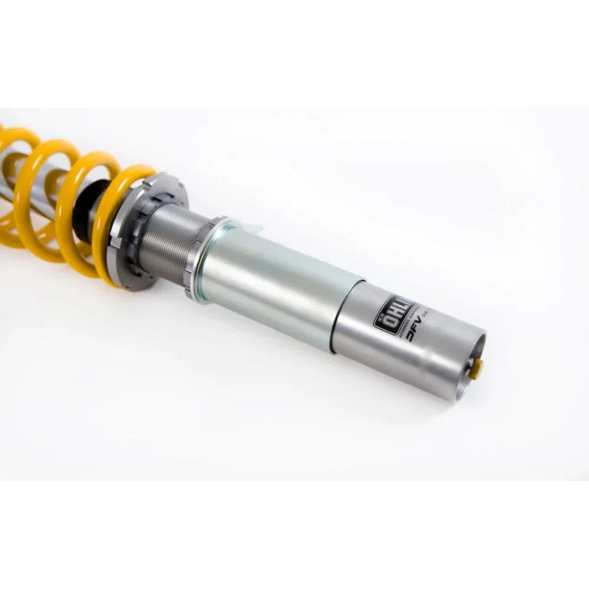 Ohlins Road & Track Coilovers DFV 1-way for Porsche 911 997 Carrera 2/S 2004-2011, TUV approved, shown installed on vehicle.