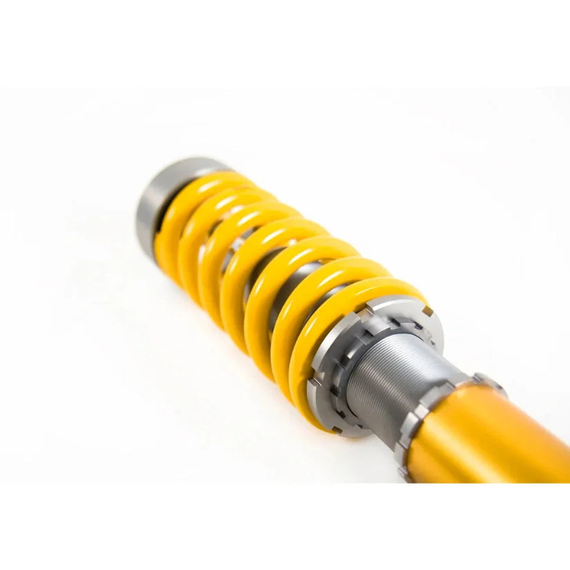 Ohlins Road & Track DFV coilovers for Porsche 911 997 Carrera 2/S 04-11, TUV approved, showing coilover suspension components.