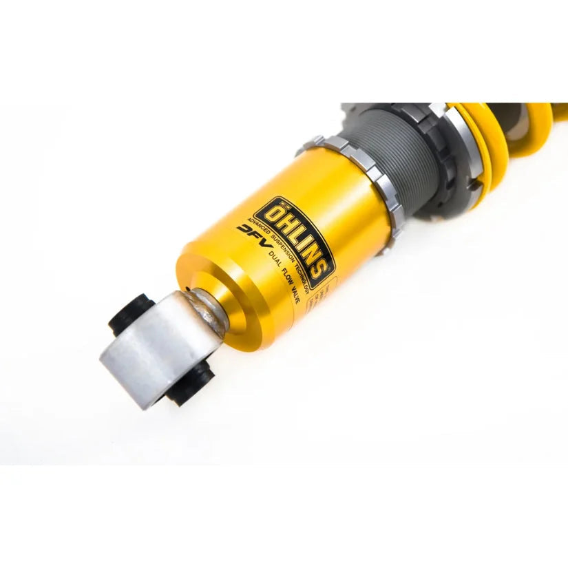 Ohlins Road & Track Coilovers DFV 1-way for Toyota GT86 ZN ZN-S2UK 2012-2021, showing the coilover assembly with adjustable components.