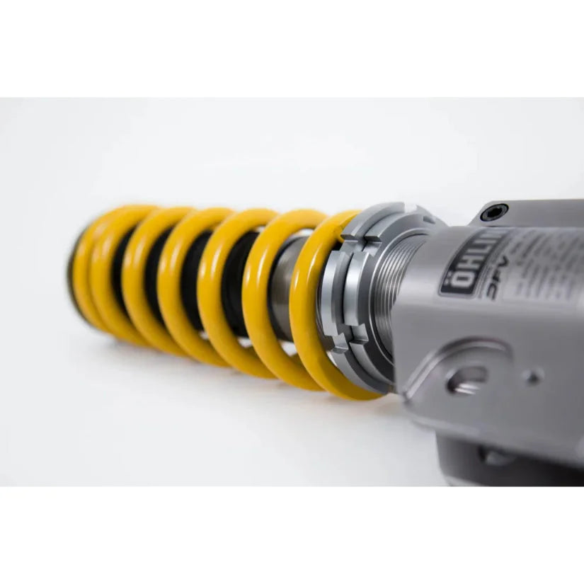 Ohlins Road & Track Coilovers DFV 1-way for Toyota GT86 ZN-ZN-S2UK 2012-2021, showing adjustable coilover suspension system