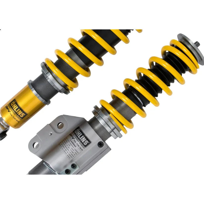Ohlins Road & Track Coilovers DFV 1-way for Toyota GT86 ZN ZN-S2UK 2012-2021, showing adjustable coilover suspension system