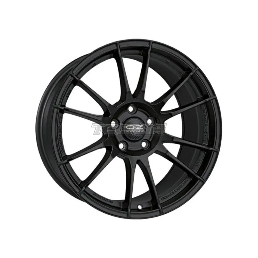 OZ Racing Ultraleggera HLT 20-inch matte black alloy wheel with sleek, modern design for high-performance vehicles