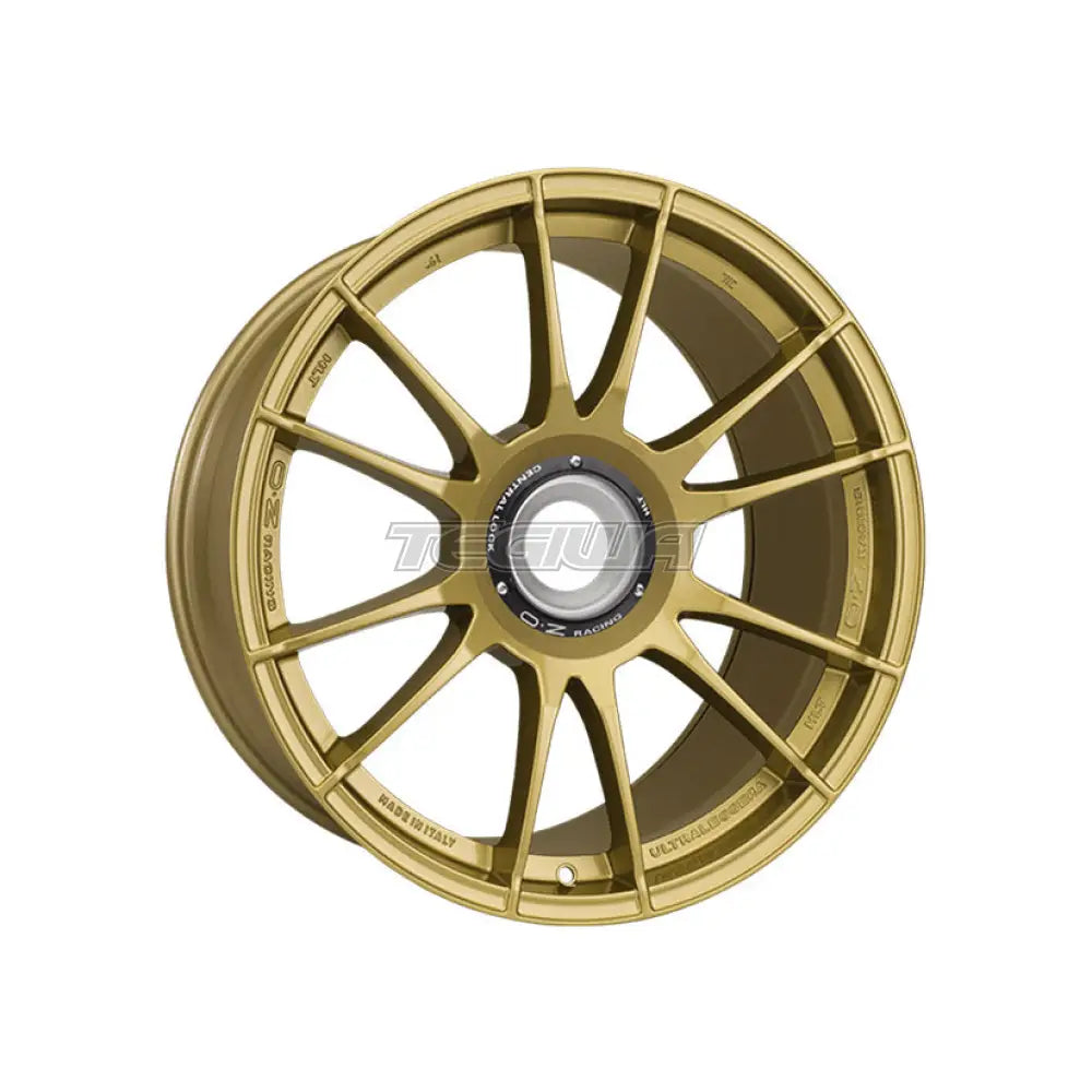OZ Racing I-Tech Ultraleggera HLT CL alloy wheel in Race Gold with a sleek, lightweight design and multi-spoke pattern.