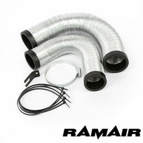 Ramair Mini Cooper 1.3 MPi induction kit with performance foam air filter, showing the filter and intake components.