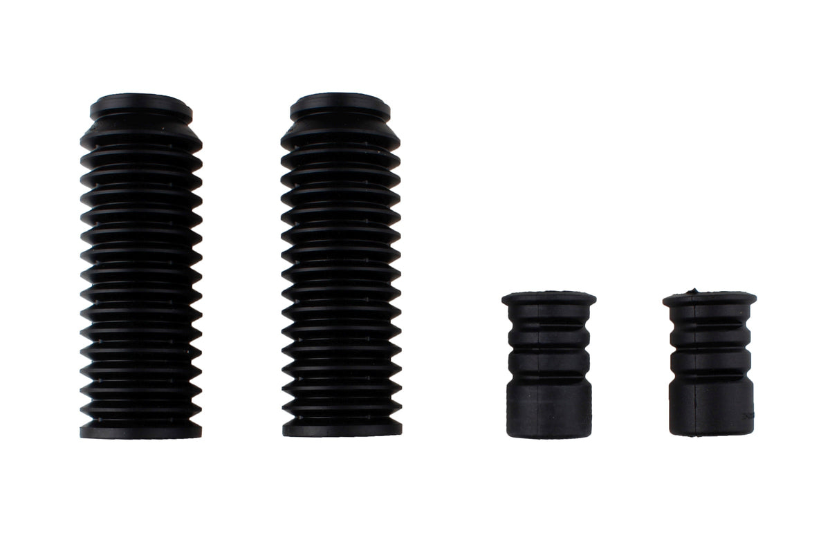 Bilstein B1 rear bump stops and dust covers for Volkswagen Passat 3A5 35I, rear suspension components in the image.