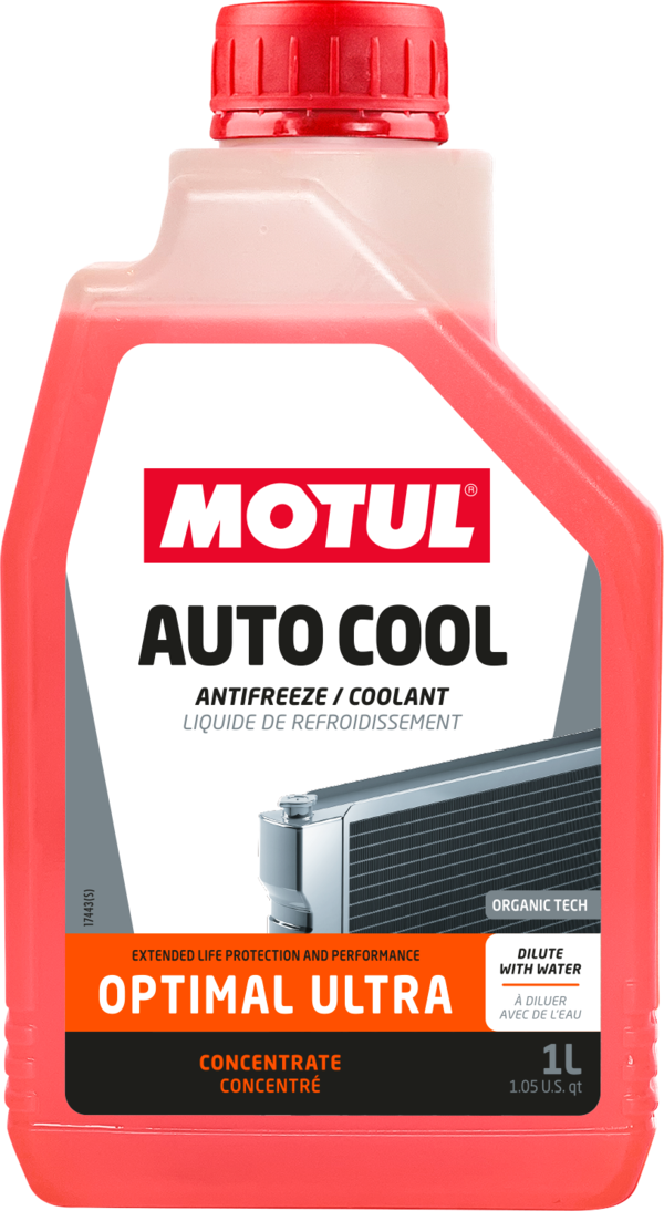 Motul Auto Cool Optimal Ultra Antifreeze Coolant -54°C