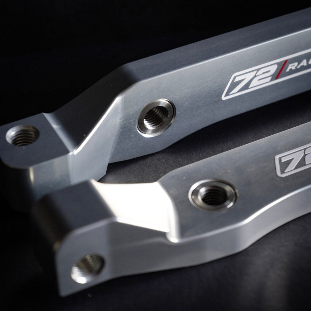 72Racing x Paragon 380x36mm 2-Piece Front Brake Conversion Kit - BMW F87 M2 Competition 2NH - 18" Wheels