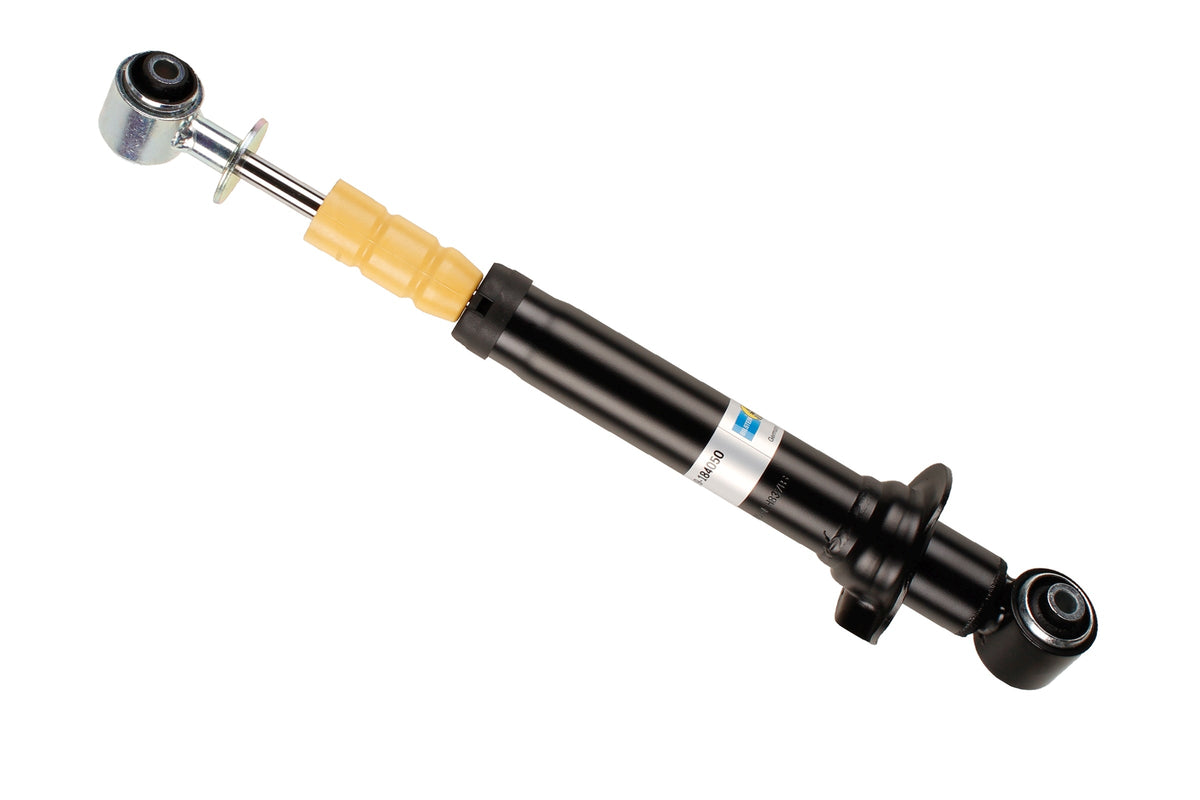 Bilstein B4 rear shock absorber for Audi A4 B5 Quattro, showing the durable metal shock body and mounting components.