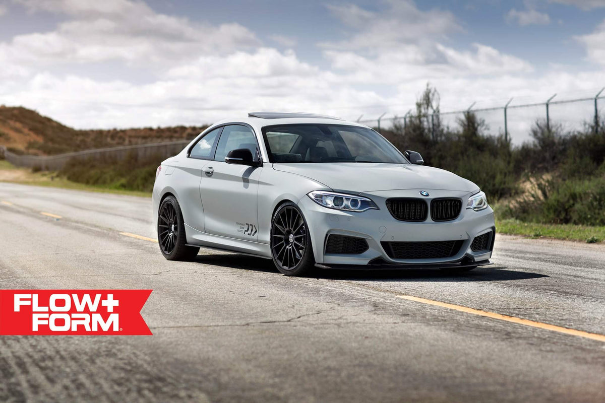 HRE PERFORMANCE WHEELS FF15 alloy wheels with multi-spoke design, showcasing their sleek, lightweight construction and polished finish.