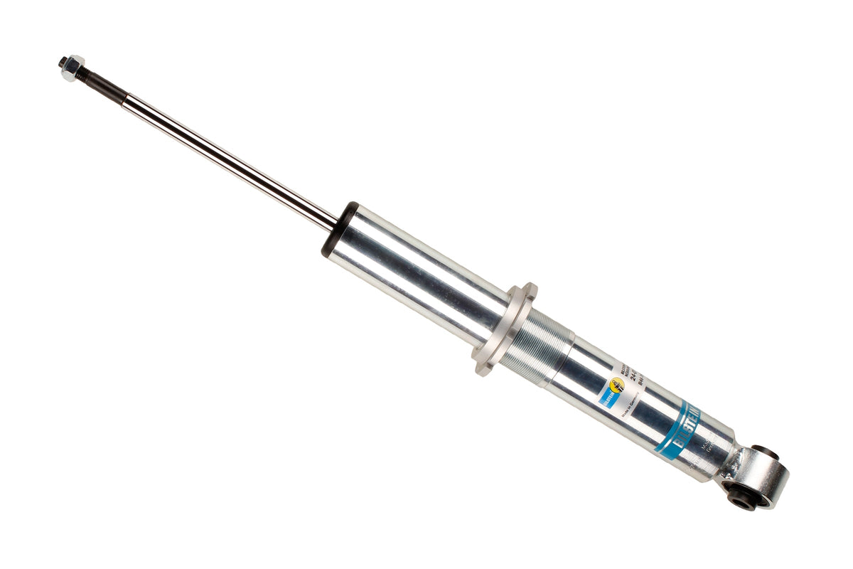 Bilstein B6 rear shock absorber for Porsche 911 964, black coil spring and metal body, vehicle suspension component