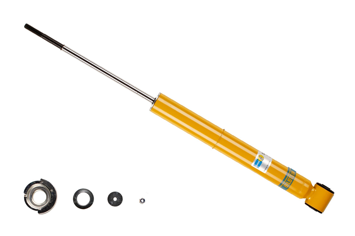Bilstein B8 rear shock absorber for Audi 80, 90, and Coupe models, showing the durable shock absorber component.