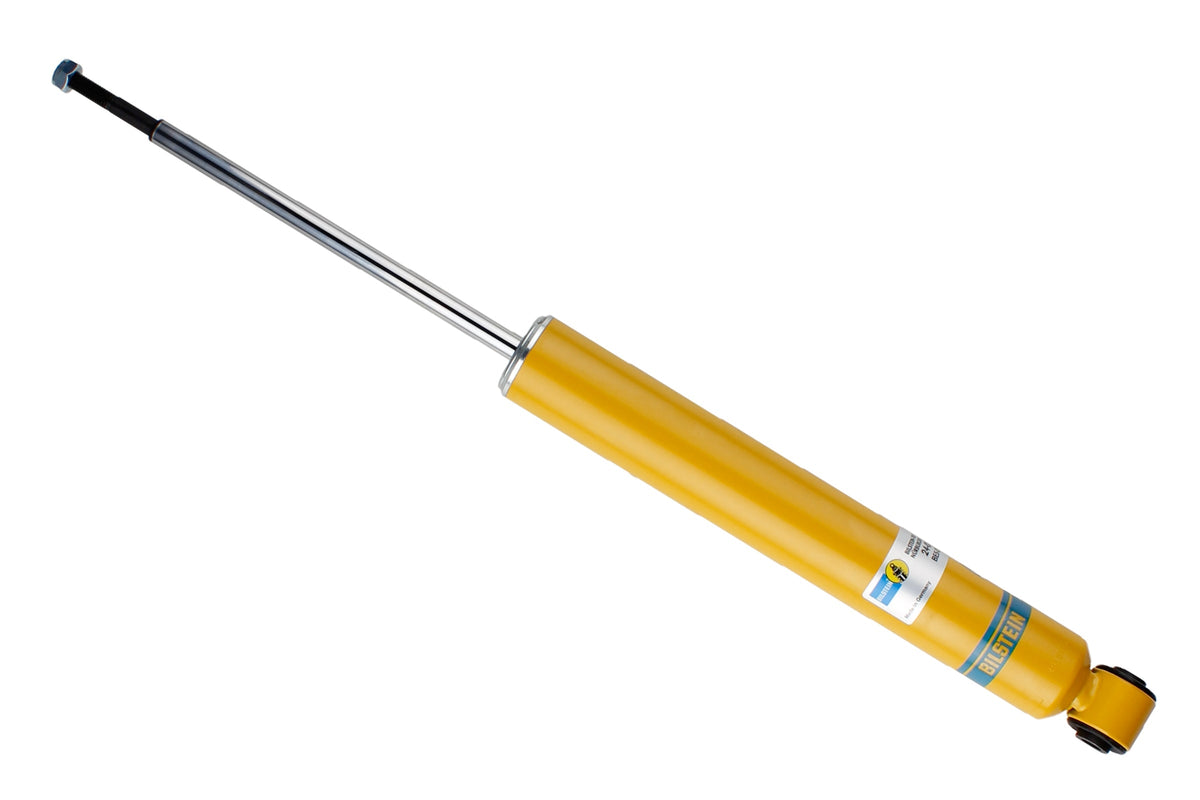 Bilstein B6 rear shock absorber for BMW 3 Series E36, showing the metal coil and mounting components.