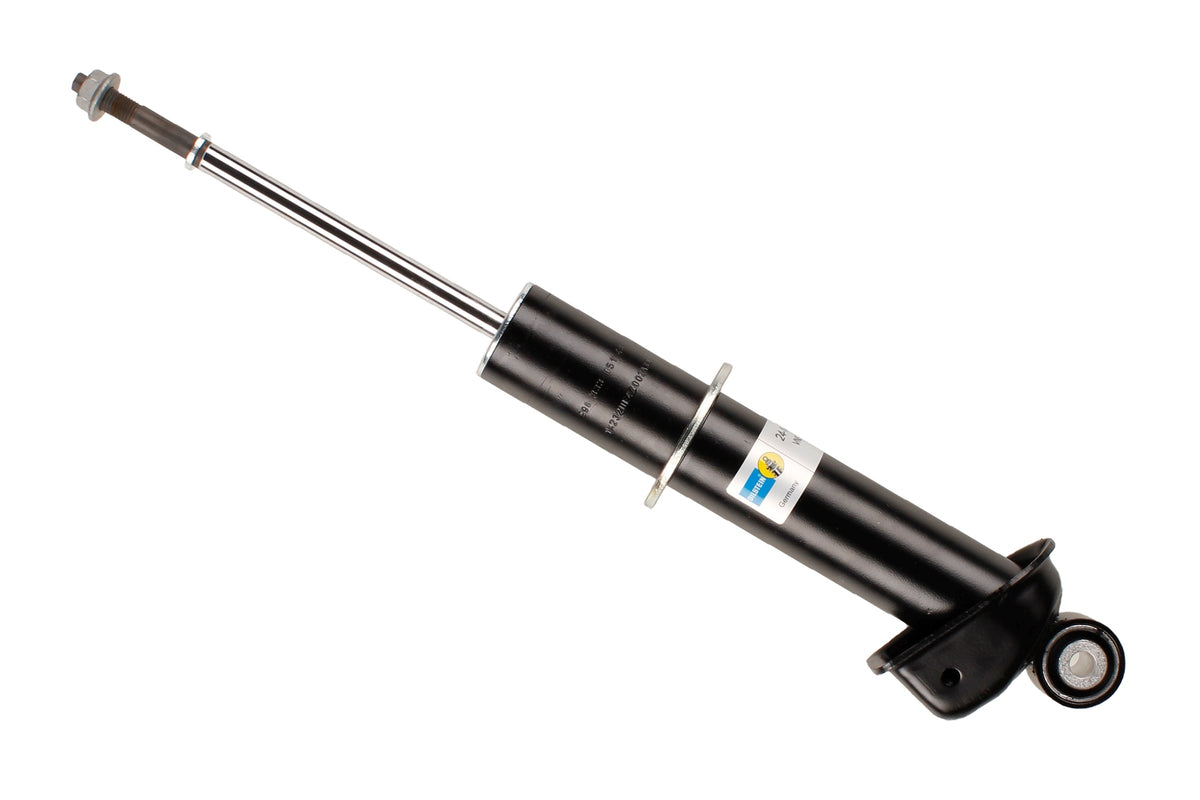 Bilstein B4 rear shock absorber for Porsche 911 996, showing the durable shock absorber with mounting components.