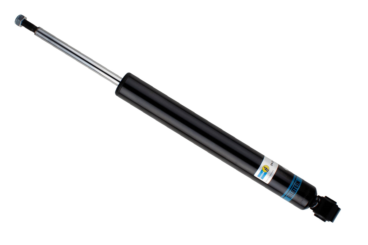Bilstein B4 rear shock absorber for Porsche Panamera 970, shown in image, designed for smooth ride and vehicle stability.