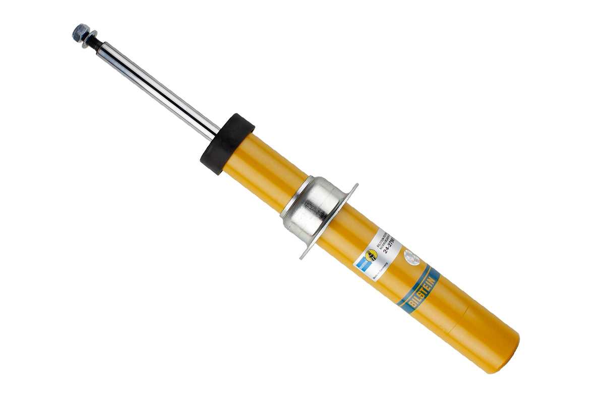 Bilstein B6 front shock absorber for BMW 5 Series G30 4WD, showing the durable, black shock absorber with mounting components.