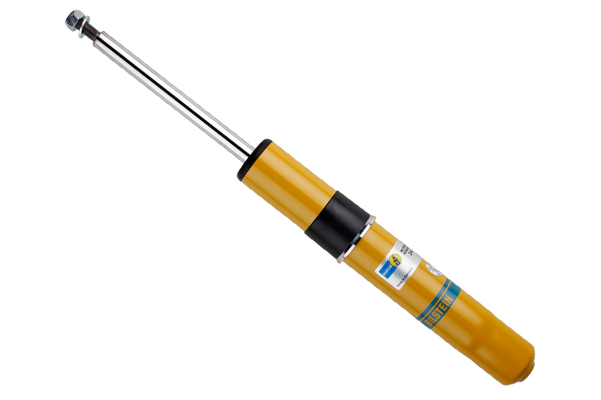 Bilstein B6 front shock absorber for Audi A6 C8, shown in the image with metal body and mounting components.