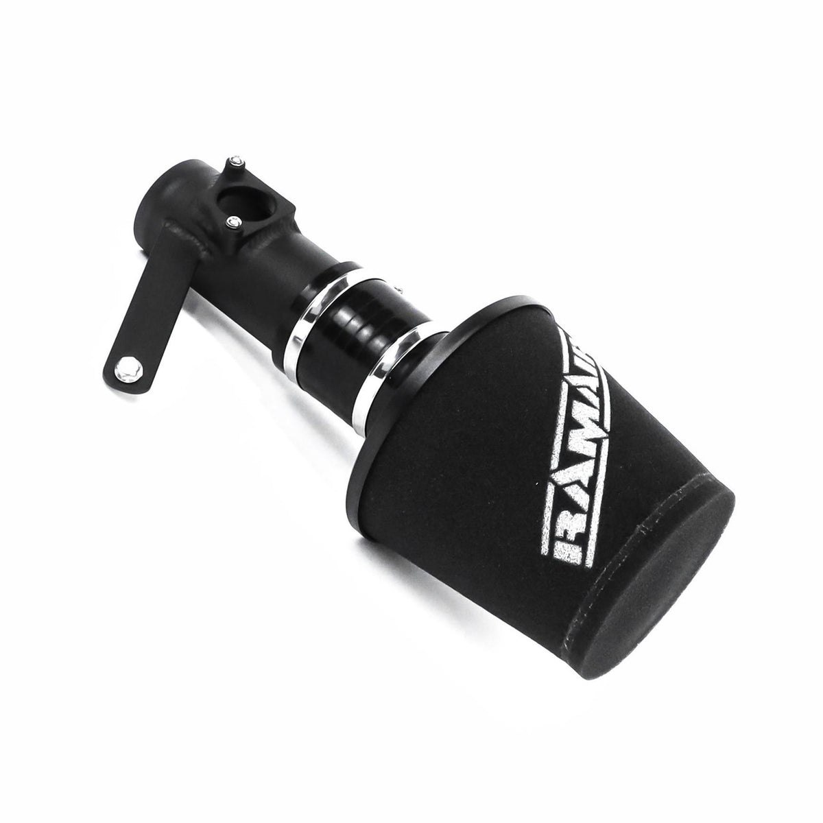 Ramair SR induction kit installed in a Suzuki Swift Sport 1.6, showcasing air intake components and branding.