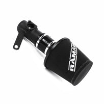 Ramair SR induction kit installed in a Suzuki Swift Sport 1.6, showcasing air intake components and branding.