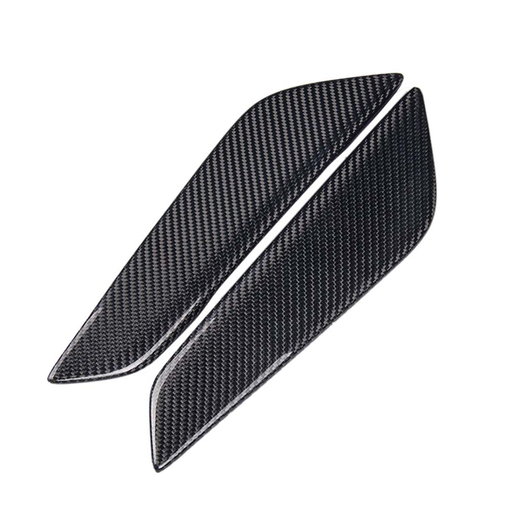 BMW G30 5 Series 2016-2023 CT Carbon dry carbon fibre side fender trims accessory, showing close-up of sleek carbon fiber details.