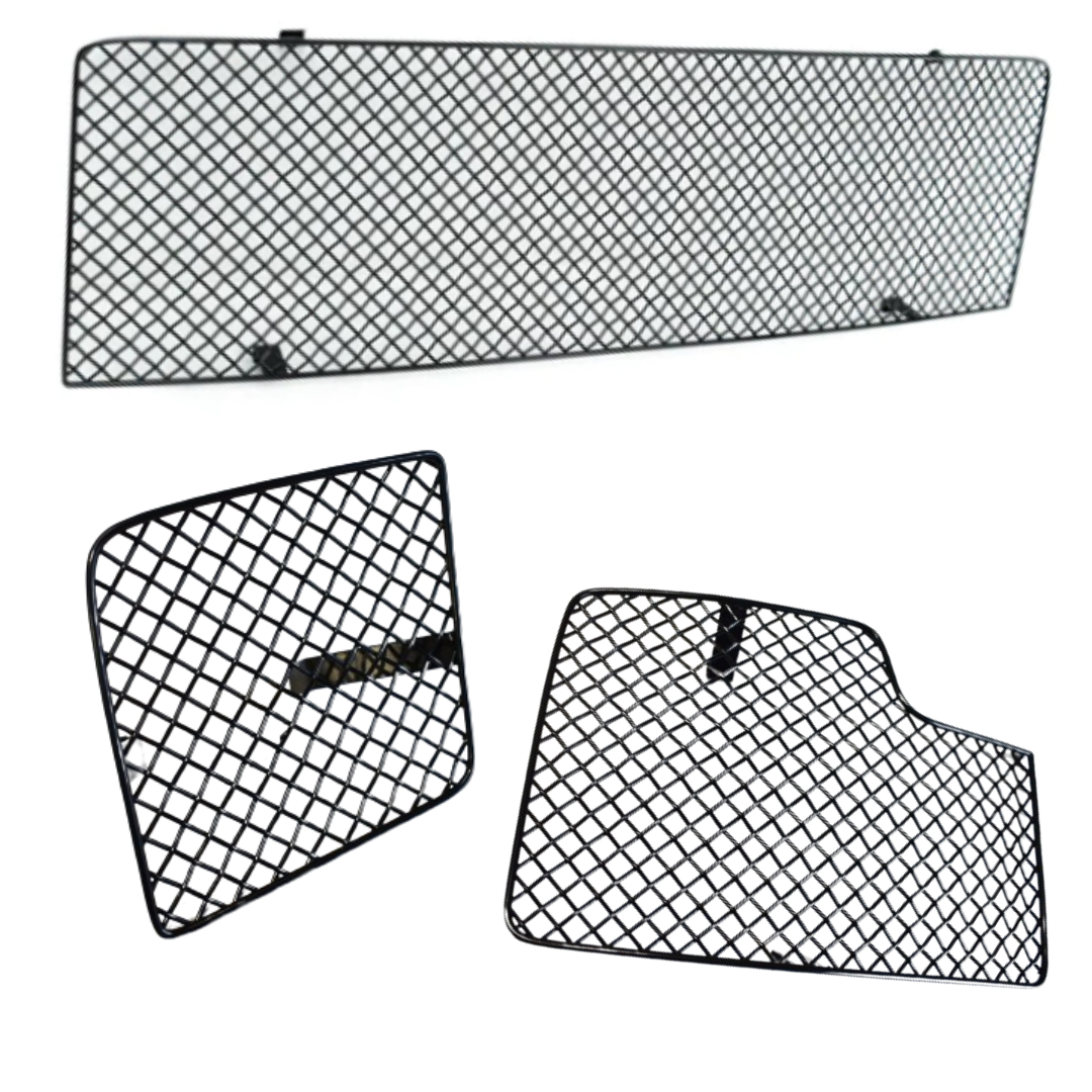 ZunSport BMW G87 M2 front grille set showing sleek black design with multiple horizontal slats and mounting points.