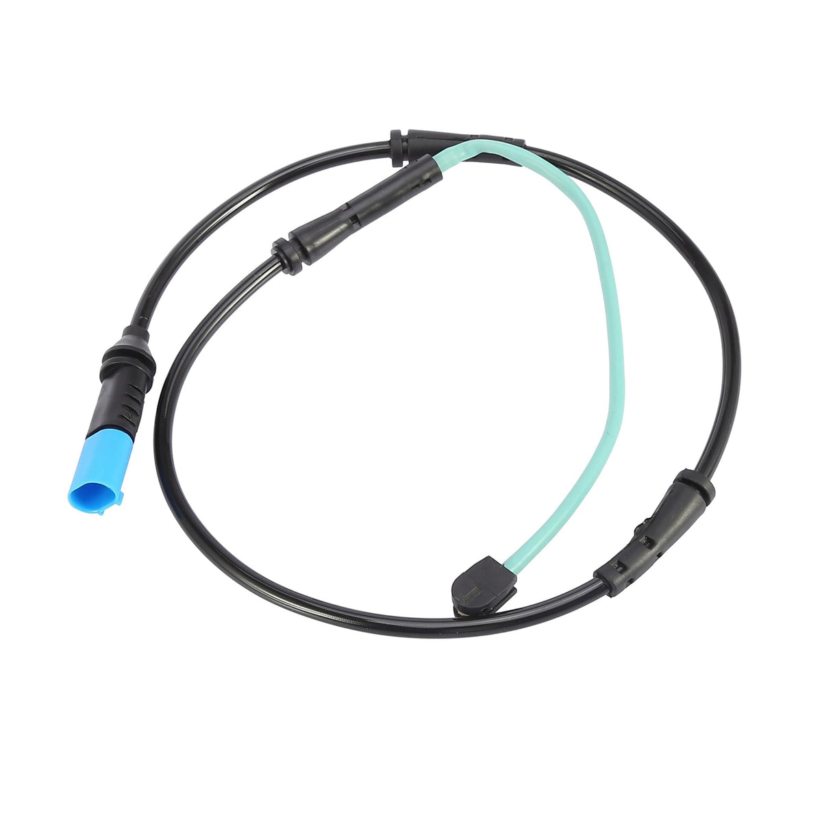 Genuine BMW disc brake pad wear sensor for G20, G21, G22, G23, and G26 models, showing the sensor and packaging.