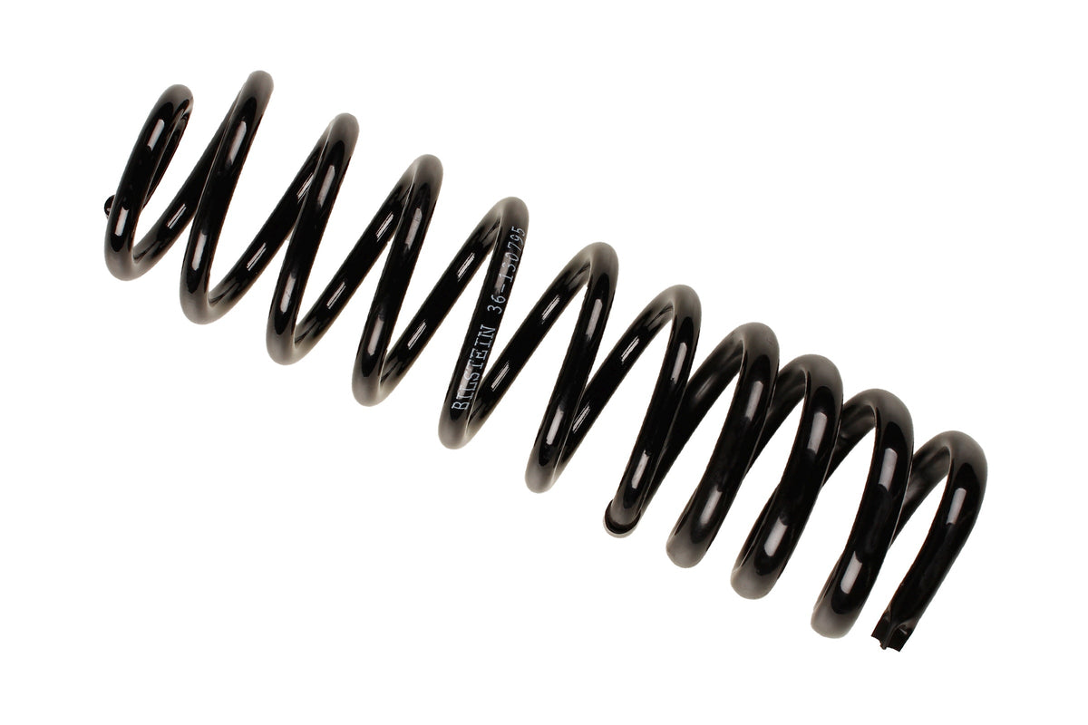 Bilstein B3 OE replacement coil spring for Volkswagen Passat 35i, part number 36-130795, showing the spring's metal coil design.