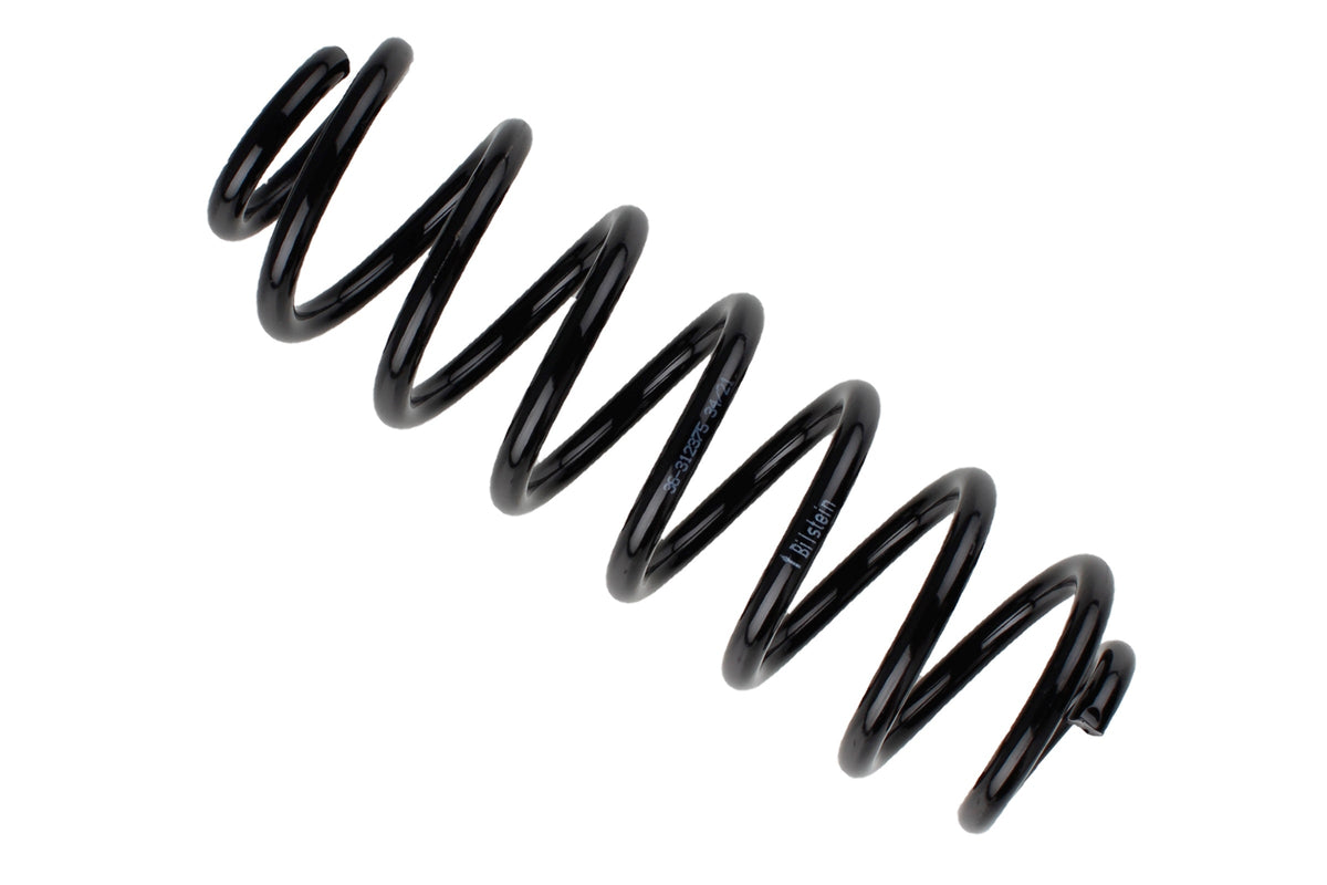 Bilstein B3 OE replacement coil springs for Volkswagen Tiguan H, part number 36-312375, shown installed on the vehicle.