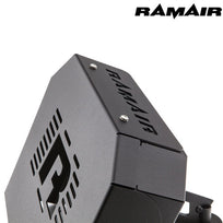 Ramair Ford Focus ST 225 red performance induction kit with ECU holder, showcasing the high-flow air intake and sleek design.