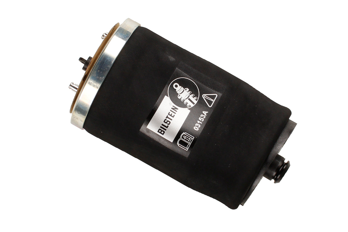 Bilstein B3 OE Replacement Rear Air Suspension Spring for BMW E53, showcasing the durable airbag component.