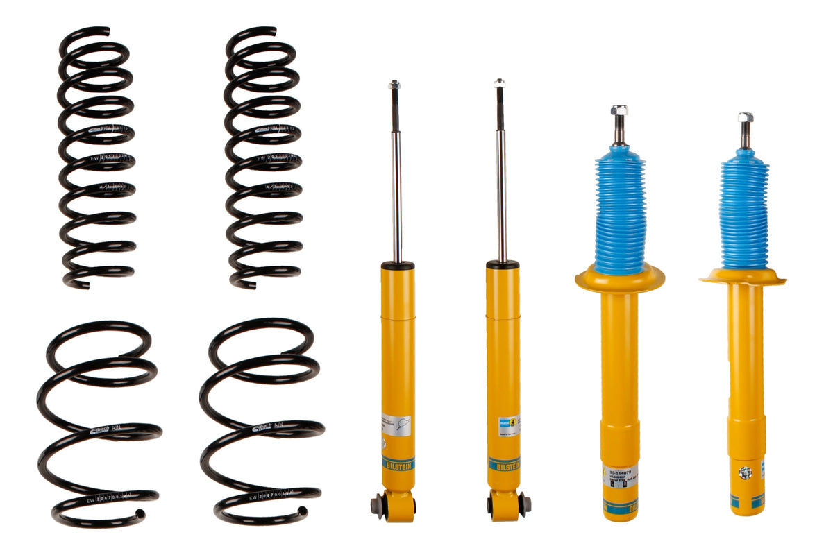 Bilstein B12 Coilover Kit suspension for BMW 5 Series E39, showing shock absorbers and coilover components.
