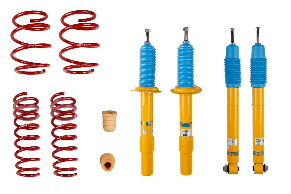 Bilstein B12 Coilover Kit suspension for BMW 5 Series E60, featuring adjustable coilovers and suspension components.