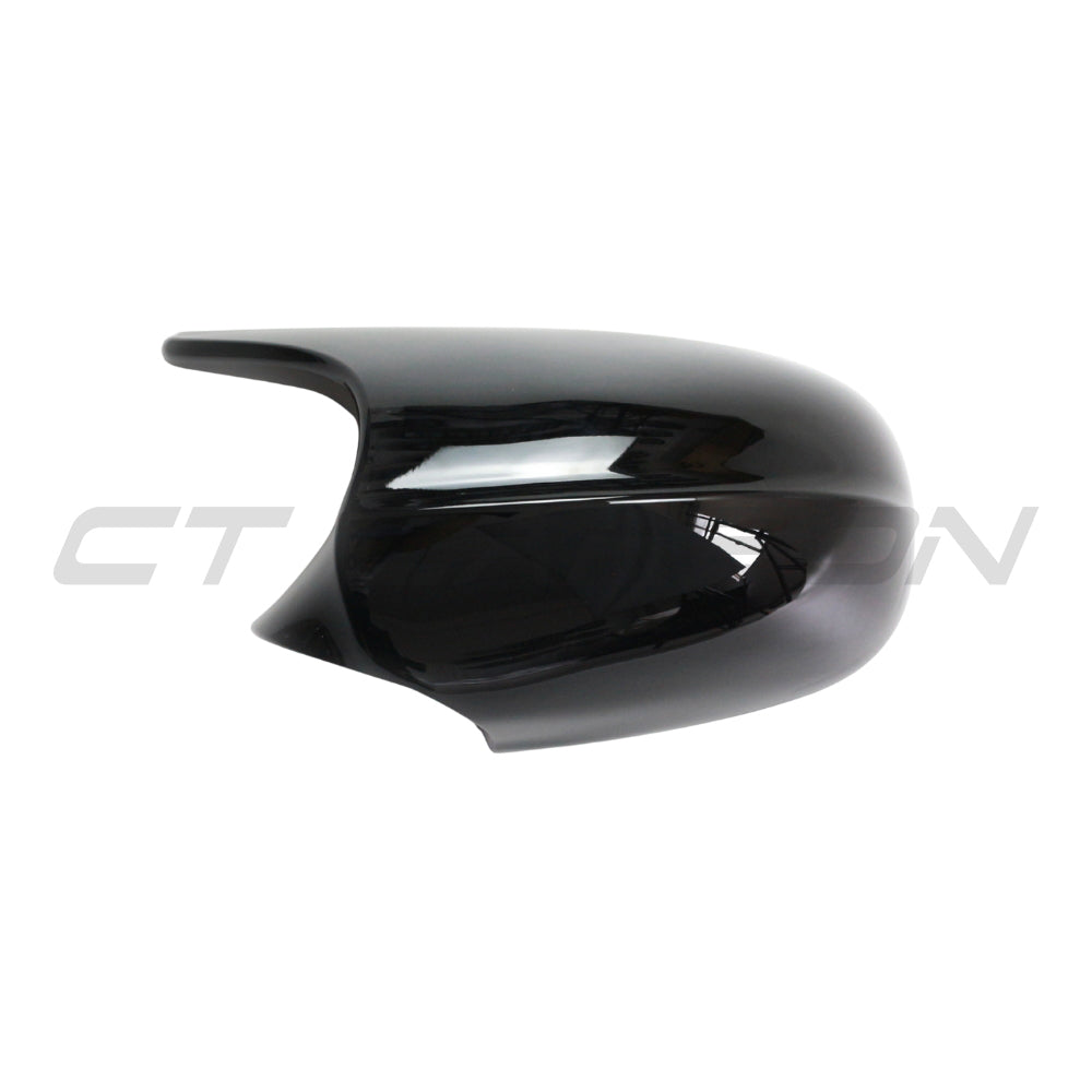 BMW 1 & 3 Series E82/E83/E87/E88/E90/E91/E92/E93 2006-2010 CT Carbon gloss black side mirrors
