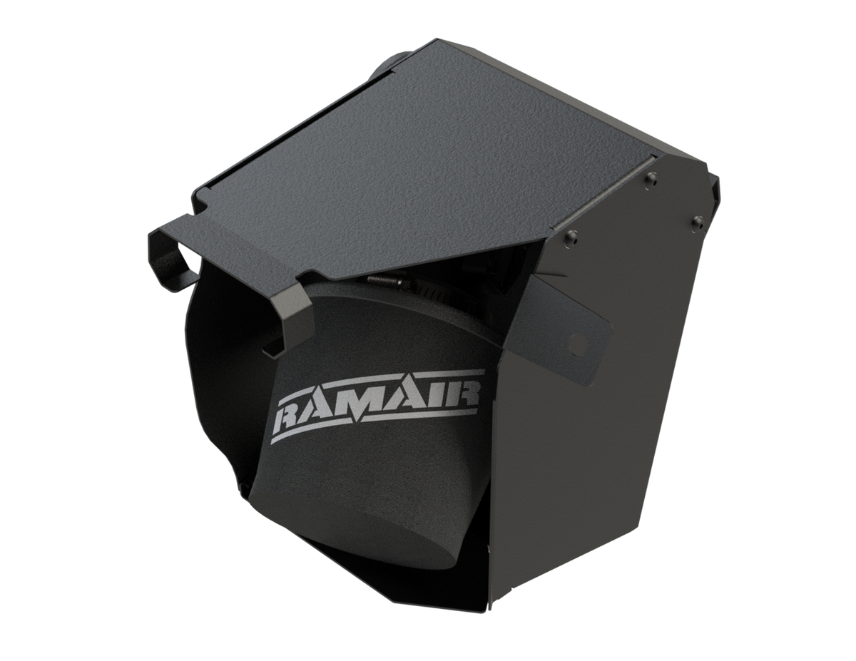 Ramair induction kit installed in Renault Megane 4 1.8 RS, showcasing the high-performance air intake system.