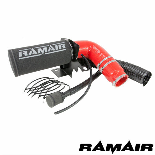 Ramair induction intake kit for Citroen DS3, DS4, and Peugeot 208, 308 1.2 THP engines, featuring a high-performance air filter.