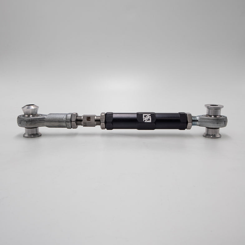 Suspension Secrets adjustable rear camber arms for BMW F20 M135I/M140I, part of the kinematics suspension kit.