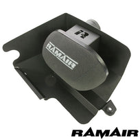 Ramair heat shield intake kit with turbo elbow and black intake hose for VW Golf GTI, Audi S3, Seat Leon, and Skoda Octavia RS.