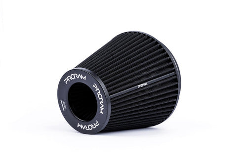 Ramair Proram induction kit for VW MK5 R32 featuring black hoses and high-performance air intake components.
