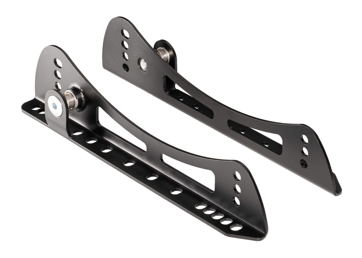 TILLETT REBB5 car seat bracket set for racing seats, showing metal mounting brackets and hardware in a close-up image.