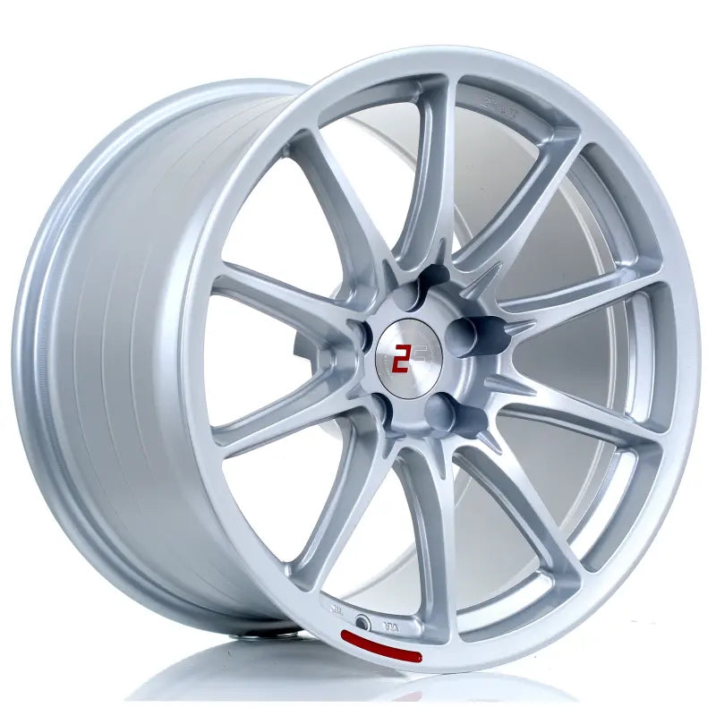 2Forge ZF8 semi-forged wheels with a sleek finish, showcasing their modern design and lightweight construction for performance vehicles.
