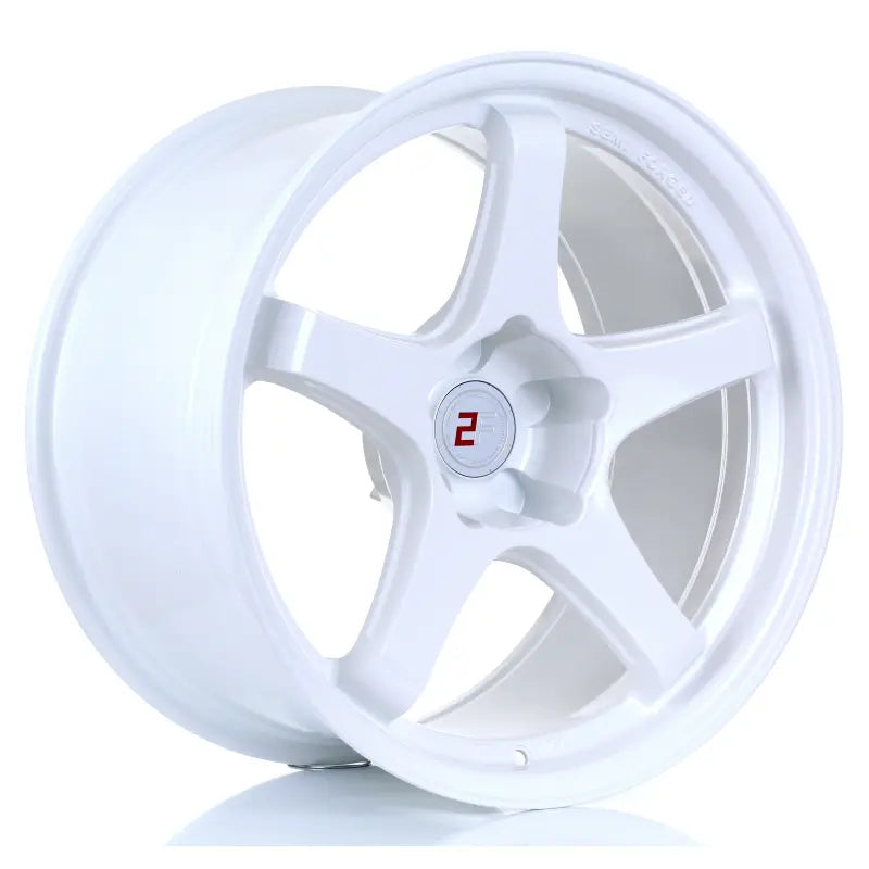 2Forge ZF7 semi-forged wheels with a sleek finish, shown in a close-up image highlighting the wheel design and metallic surface.