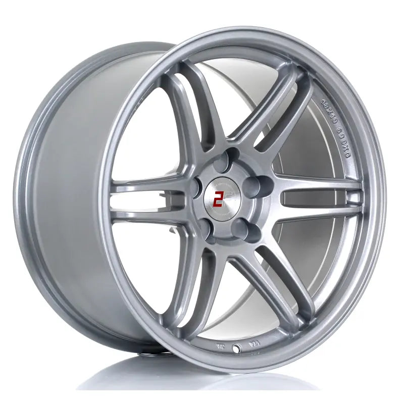 2Forge ZF5 semi-forged wheels displayed with a sleek finish, showcasing their durable and stylish alloy design.