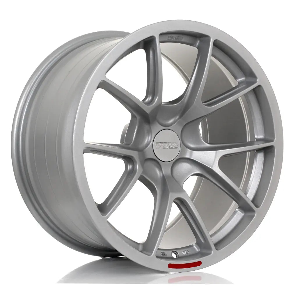 2Forge ZF9 semi-forged wheels with matte finish, showcasing their modern, sleek design and durable construction.