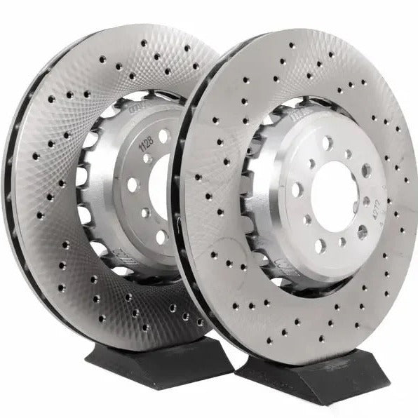 Genuine BMW F8X 380x30mm front brake disc for F80 M3, F82/F83 M4 and F87 M2.