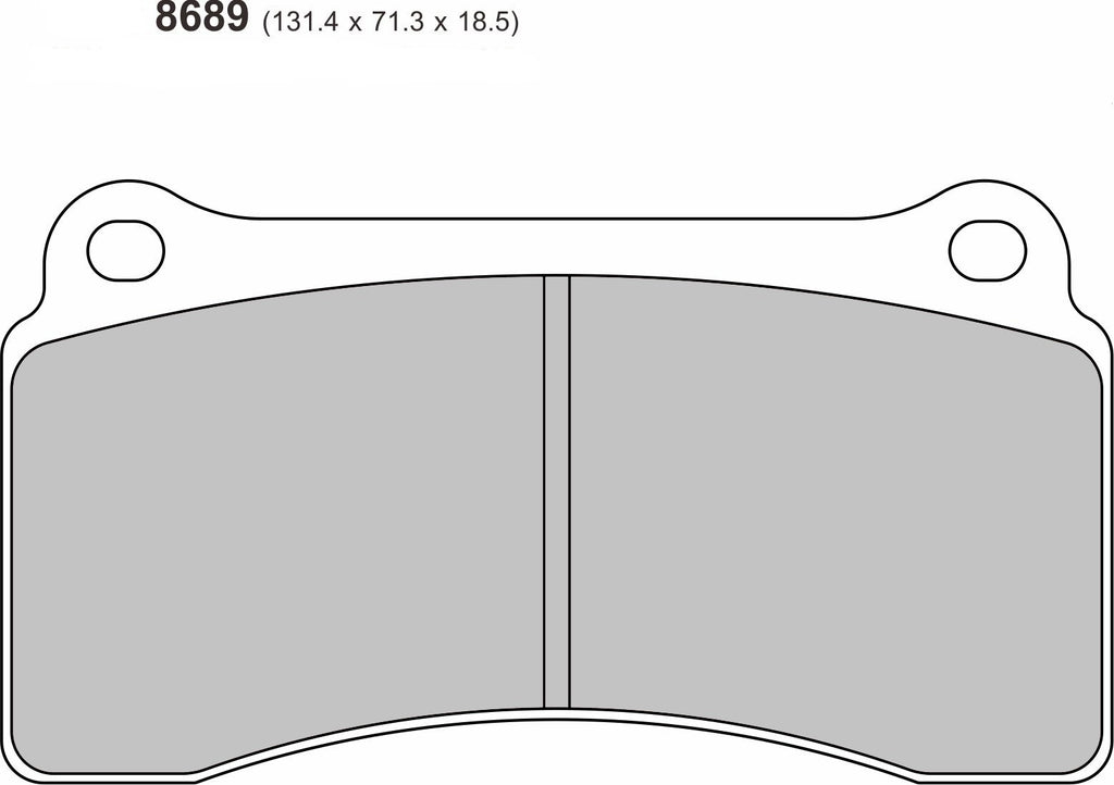 BMW 2 Series Coupe rear brake pads by PBS, designed for F22 and F87 models, featuring high-performance brake pad components.